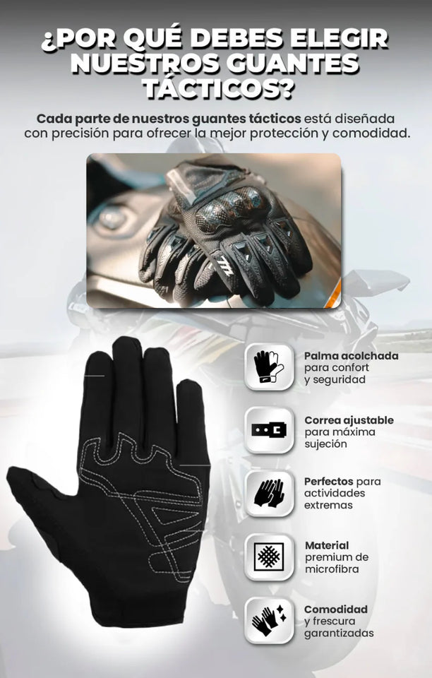 Guantes Tácticos Serie PRO