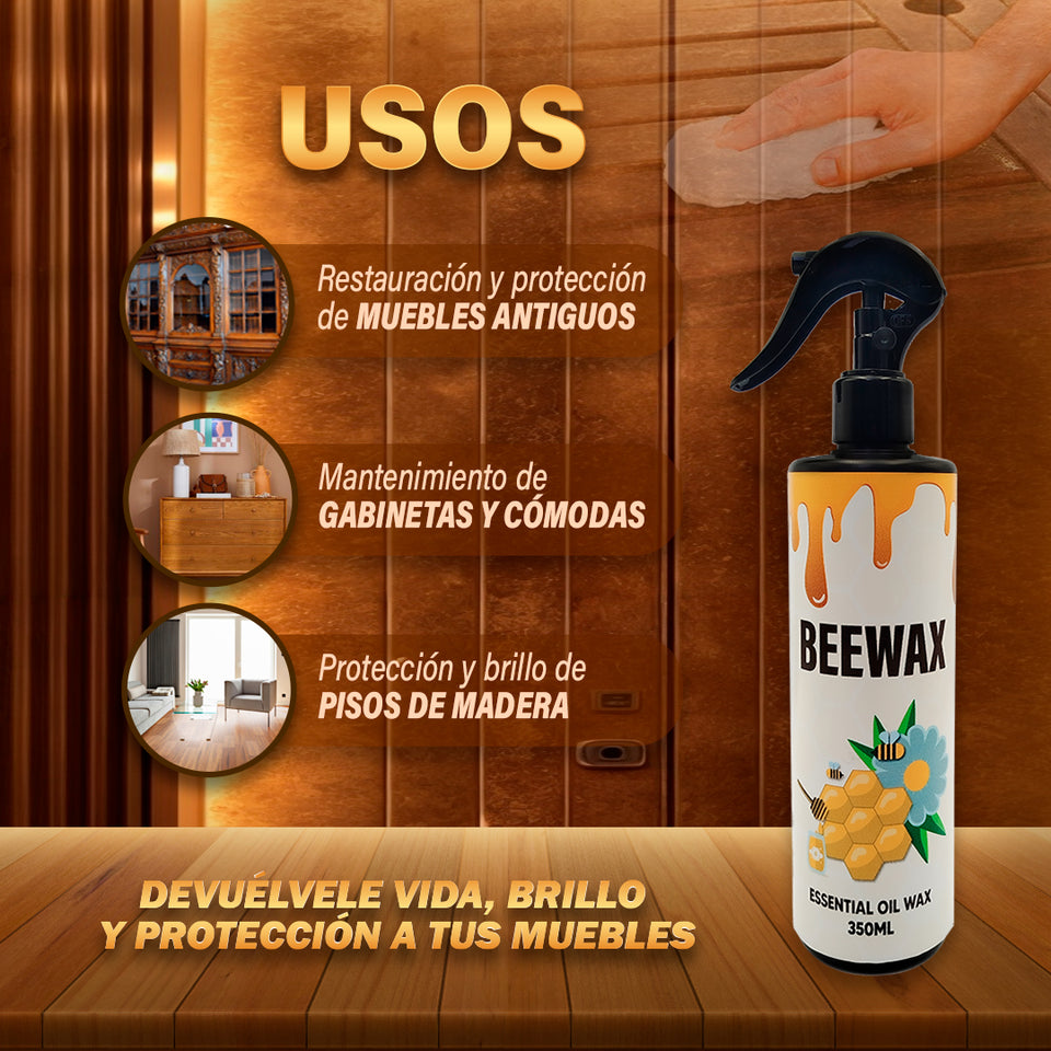 🐝 BEEWAX – Removedor y Restaurador de Madera- ENVIOS GRATIS