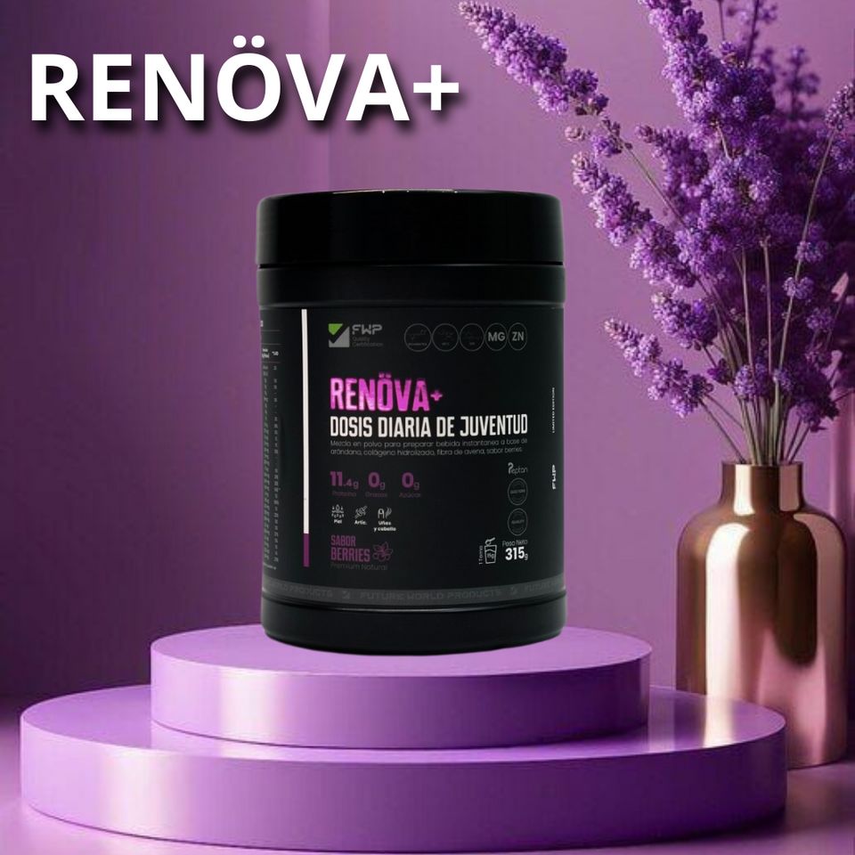 Colágeno RENÖVA+ | Tu dosis Diaria de Juventud y Vitalidad- ENVIOS GRATIS